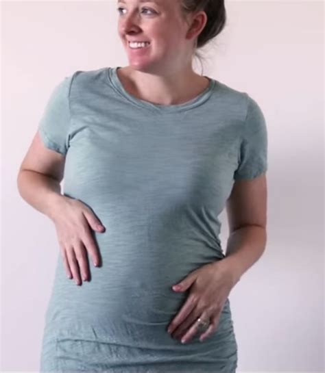 Belly Button, V Neck, T Shirts For Women, Pop, Fashion, Pregnant Wife ...