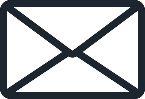 White Envelope Icon Png