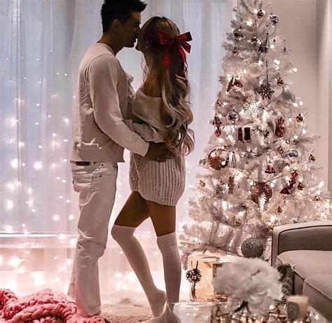 Christmas Couple Photoshoot Ideas - Relationship Goals | Bunnies | Beauty | Photoshoot | All the ...