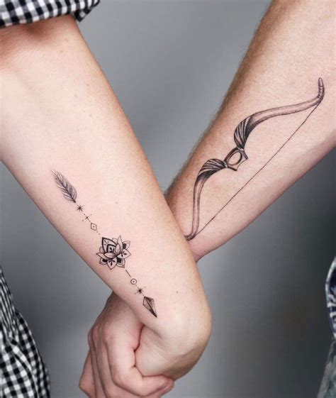 perfect couple tattoo design ideas