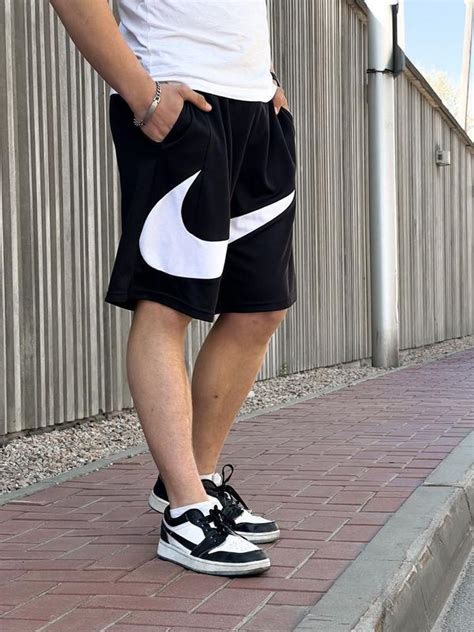 Купить Шорты Найк Big Swoosh черные, спортивные шорты nike биг свуш дра ...