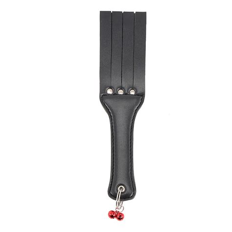 SM Spanking Paddles Leather Sexual Whip, Leather BDSM Whip Flirting