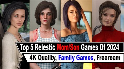 top  realistic momson games  pc android  quality adult games