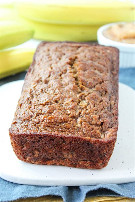 Sugar Free Banana Bread - Baking You Happier