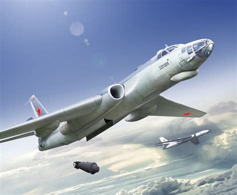 Valery Petelin . Digital illustrations.: Tu-16