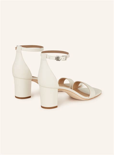 LAUREN RALPH LAUREN Sandaletten LOGAN in nude