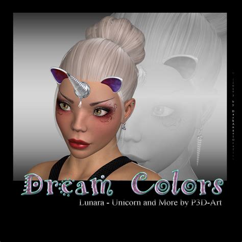 DA-DreamColors - Lunara 3D Figure Assets DarkAngelGrafics