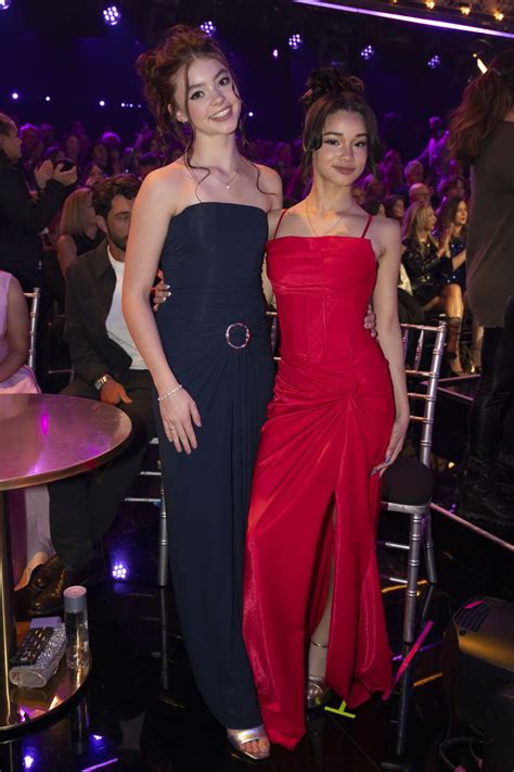 Kenzi Richardson and Janice LeAnn Brown in Strapless Gowns at Dancing