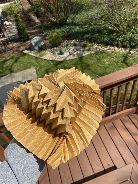 flasher bowler hat designed  jeremy shafer origami