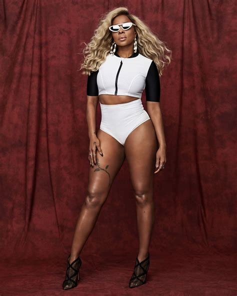 Mary J. Blige - Self Magazine, October 2019 • CelebMafia