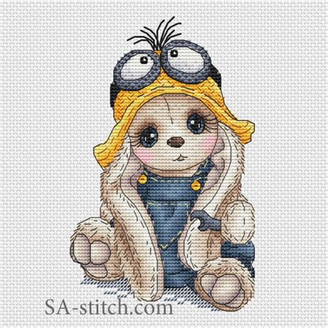 Зайчик Посіпака | SA-stitch