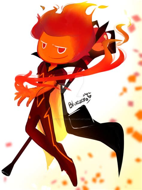 Fire Spirit Cookie by SemaBluezero on DeviantArt