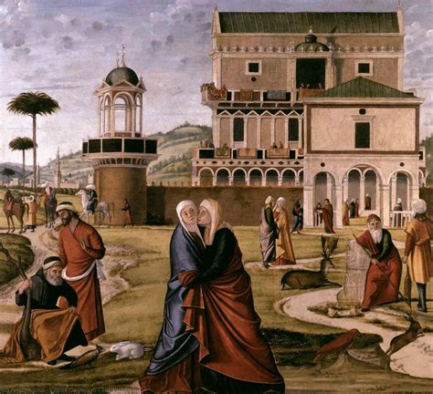 Stampe Di Qualità Del Museo La Visitazione, 1504 di Vittore Carpaccio ...