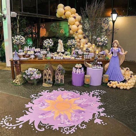 Festa De 15 Tema Rapunzel