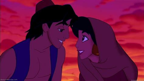 Kiss Aladdin And Jasmine - Aladdin Kissing Jasmine - 1440x900 Wallpaper ...