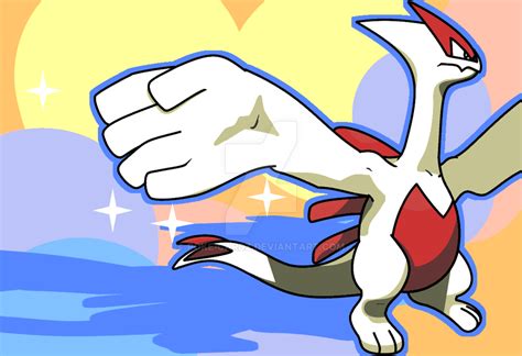 Shiny Lugia by Poke-Cardz on DeviantArt