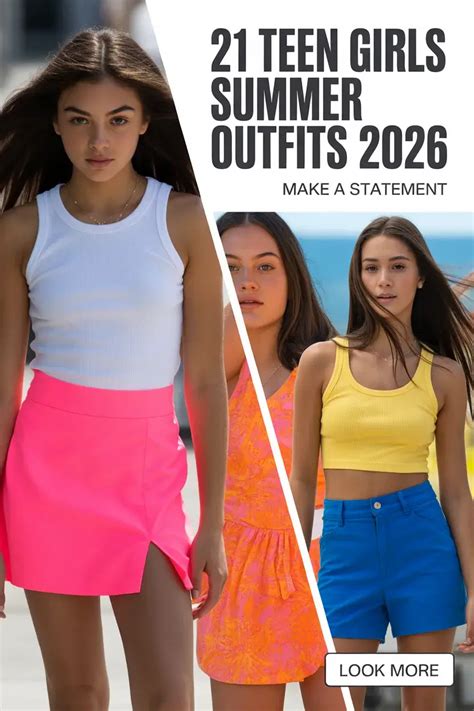 teen girls summer outfits  cute casual aesthetic european inspo