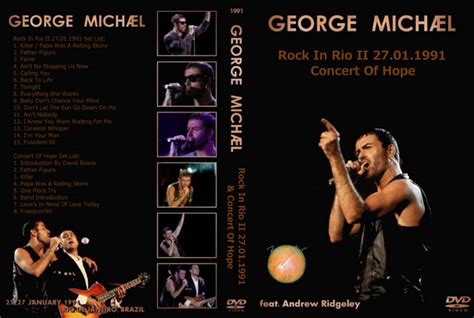 George Michael 1991-01-27 Rock In Rio II Concert Of Hope DVD | Rock ...