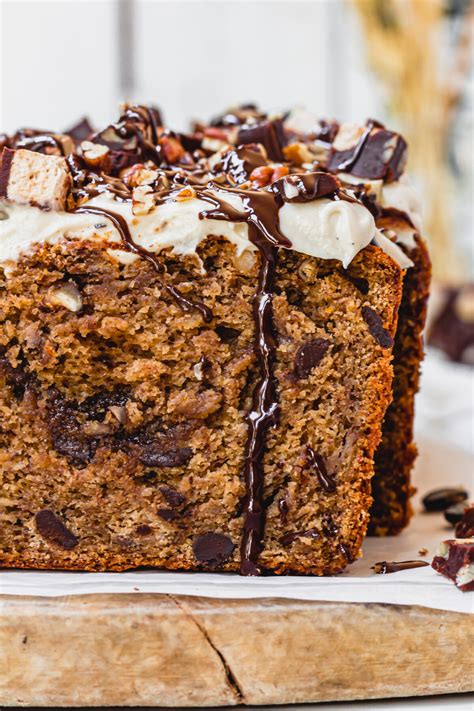 Chocolate Pecan Fudge Banana Bread (Vegan) - Nourishing Amy