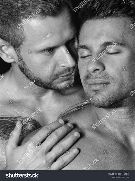 Love Romance Relationships Attractive Gay Couple Stock Photo 2305164241