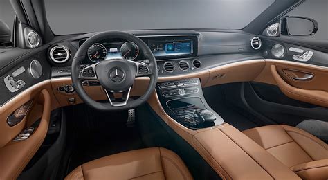 2017 Mercedes-Benz E-Class Interior Officially Unveiled, Will Rival the ...