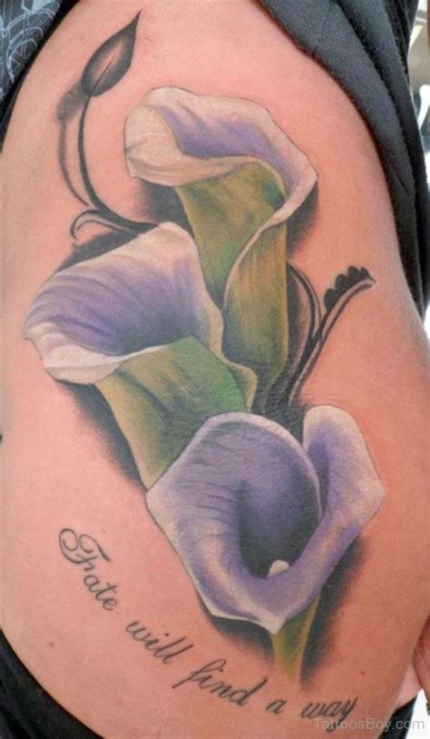 calla lilies tattoos tattoo designs tattoo pictures