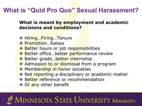 PPT - Understanding Sexual Harassment: Policy, Protection, and ...