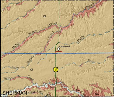 KGS--Geologic Map--Sherman