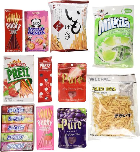 Amazon.com: Japanese Classic Candy, Cookies and Snack Japanese Cookies