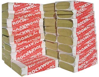 Базальтовый утеплитель Rockwool - промышленная теплоизоляция