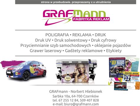 Strona Grafmann dostÄ™pna w krĆ³tce :)))