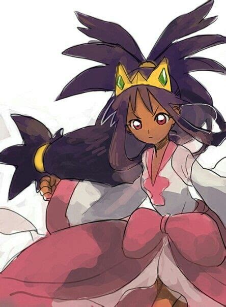 pokemon black  white  iris poster