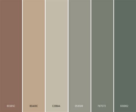 Earthy Neutral Pastels - Pastel Color Palettes