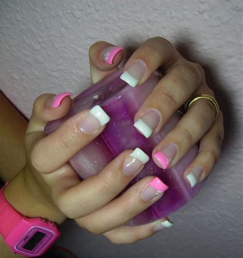 Uñas de gel de colores - Imagui