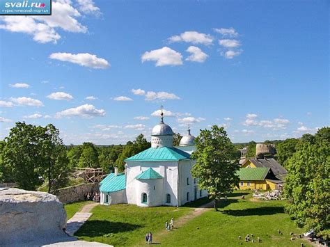 Никольский собор, Изборская крепость, Изборск, Россия. | Россия ...