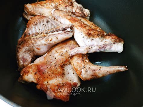 Кролик в вишнёвом пиве с пюре из картофеля и корневого сельдерея ...