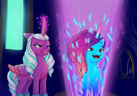 Opaline is not happy about Misty’s new happy life : r/mylittlepony