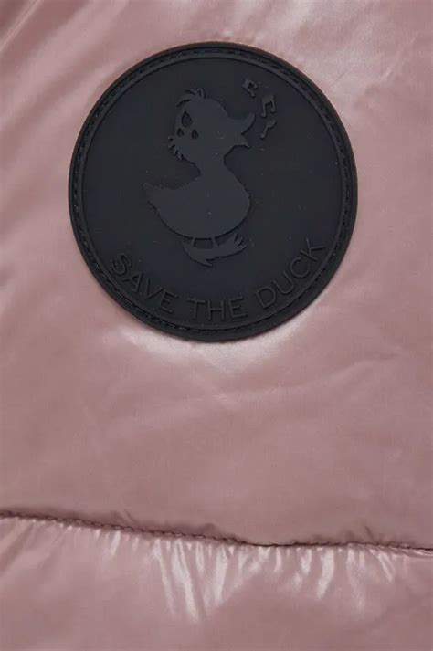 Save The Duck kurtka damska kolor różowy zimowa | Answear.com