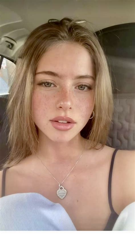pretty blonde freckles blonde  freckles aesthetic