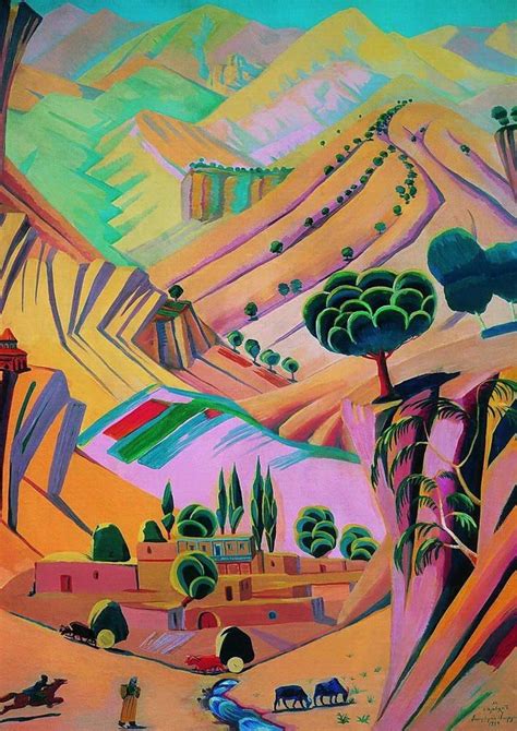 Картина Мартирос Сарьян | Künstler, Kunst, Landschaft
