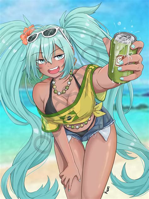 Brazilian Miku Fanart by Oddsalot on DeviantArt