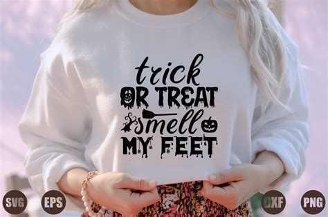 Trick or Treat Smell My Feet Graphic by Creative_Artist · Creative Fabrica