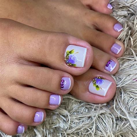 Decoração Nas Unhas Dos Pés