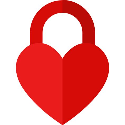 Heart lock Generic color fill icon
