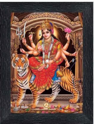 Poster N Frames Durga Maa Religious Frame Price in India - Buy Poster N ...