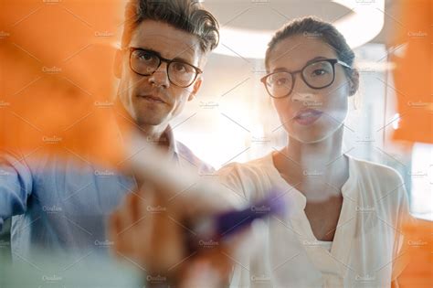 Professionals brainstorming | Business Images ~ Creative Market