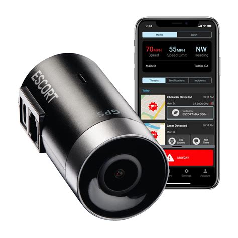 Escort M2 Radar-Mounted Smart Dash Cam – 1080P Full HD Video Dash Cam