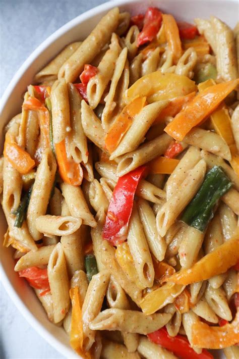 One Pot Vegan Rasta Pasta - Bless This Meal