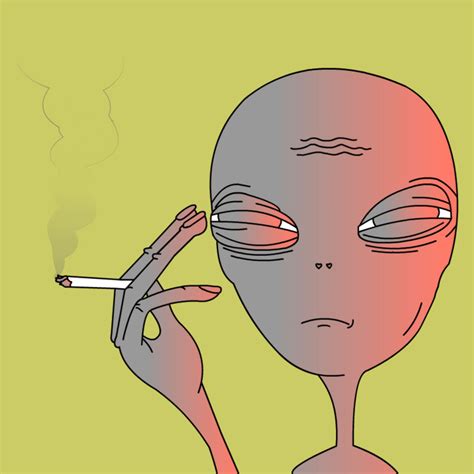 alien smoking  mformurderer  deviantart