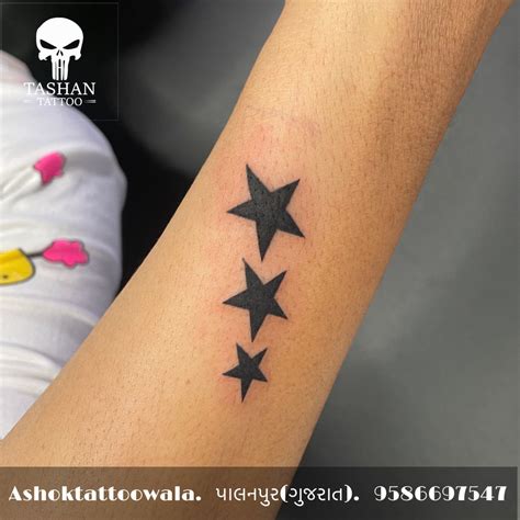 Star tattoo design | Star tattoo designs, Star tattoo on wrist, Star ...